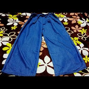 Simple Blue Plazzo